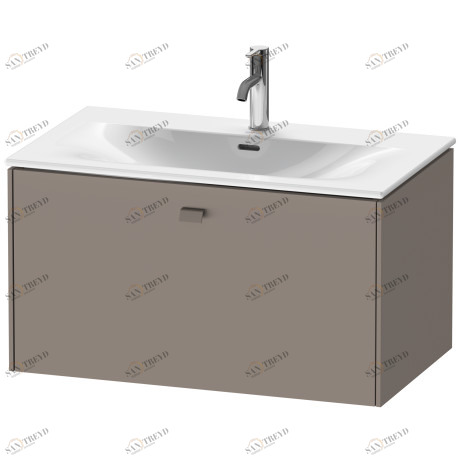 BR421204343 Brioso Тумбочка подвесная Базальт матовый, декор Duravit