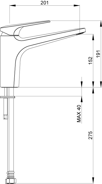 KOKSLCP Смеситель для мойки Koha Methven  - Вид №1