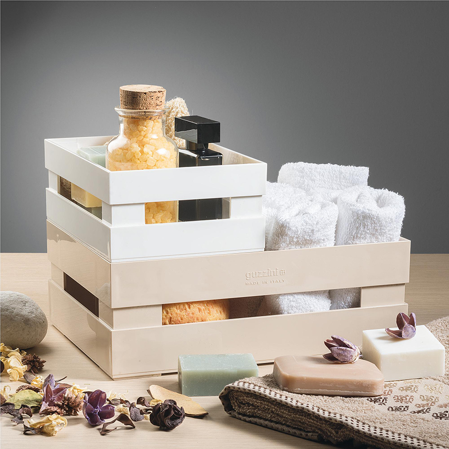 16940079 Ящик для хранения tidy&store, 30,5х22,5х11,5 см, бежевый Guzzini  - Вид №1