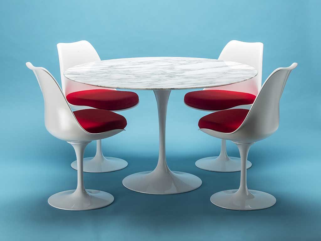 Стул из стекловолокна с мягким сиденьем In Stock Холм ARCH-00072879 - Вид №3