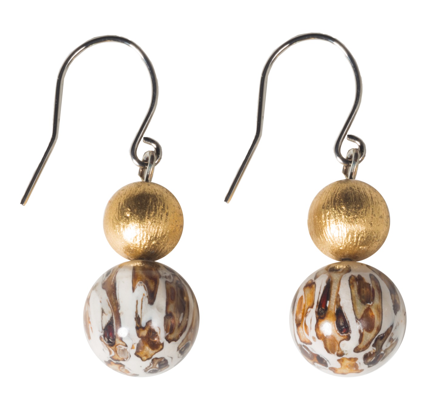 MIX_2293 Серьги Elephant дерево, алюминий Mix Culture Santreyd 