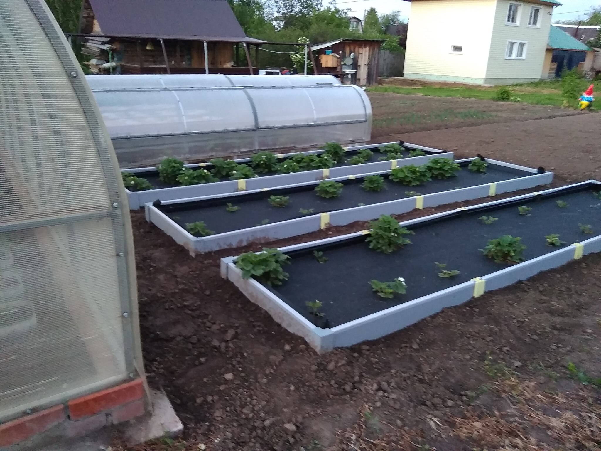 Грядка ПВХ 3х1м, высота 14 см ГеоПластБорд GPBST-134 - Вид №13