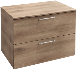 EB2548-R5-G1C Тумба 80 см, 2 ящика, хромированная ручка JACOB DELAFON ODÉON RIVE GAUCHE