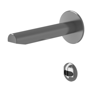 03392 Комплект автоматического нержавеющего настенного плеча вытекания для монтажа в мойку, глянцевая поверхность, 6 В SANELA