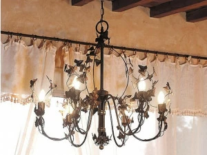 OFFICINACIANI Люстра из железа непрямого света Edera Hl1047ch-6