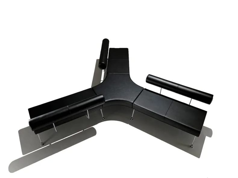 Кожаная скамья со спинкой Kastel Kuros ARCH-00087867 - Вид №8