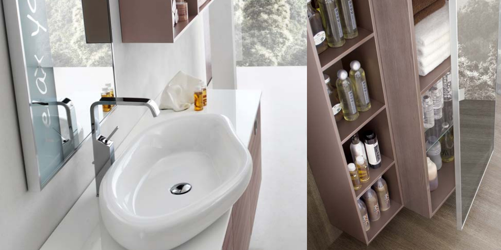 Комплект мебели для ванной Sky 27 Arbi Sky Larice Collection SKY27 - Вид №1