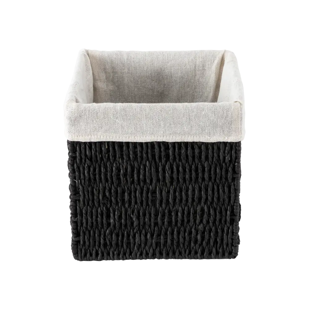 Корзина плетен 20X20X20 см черн Konsensa STLM-2192617 - Вид №2