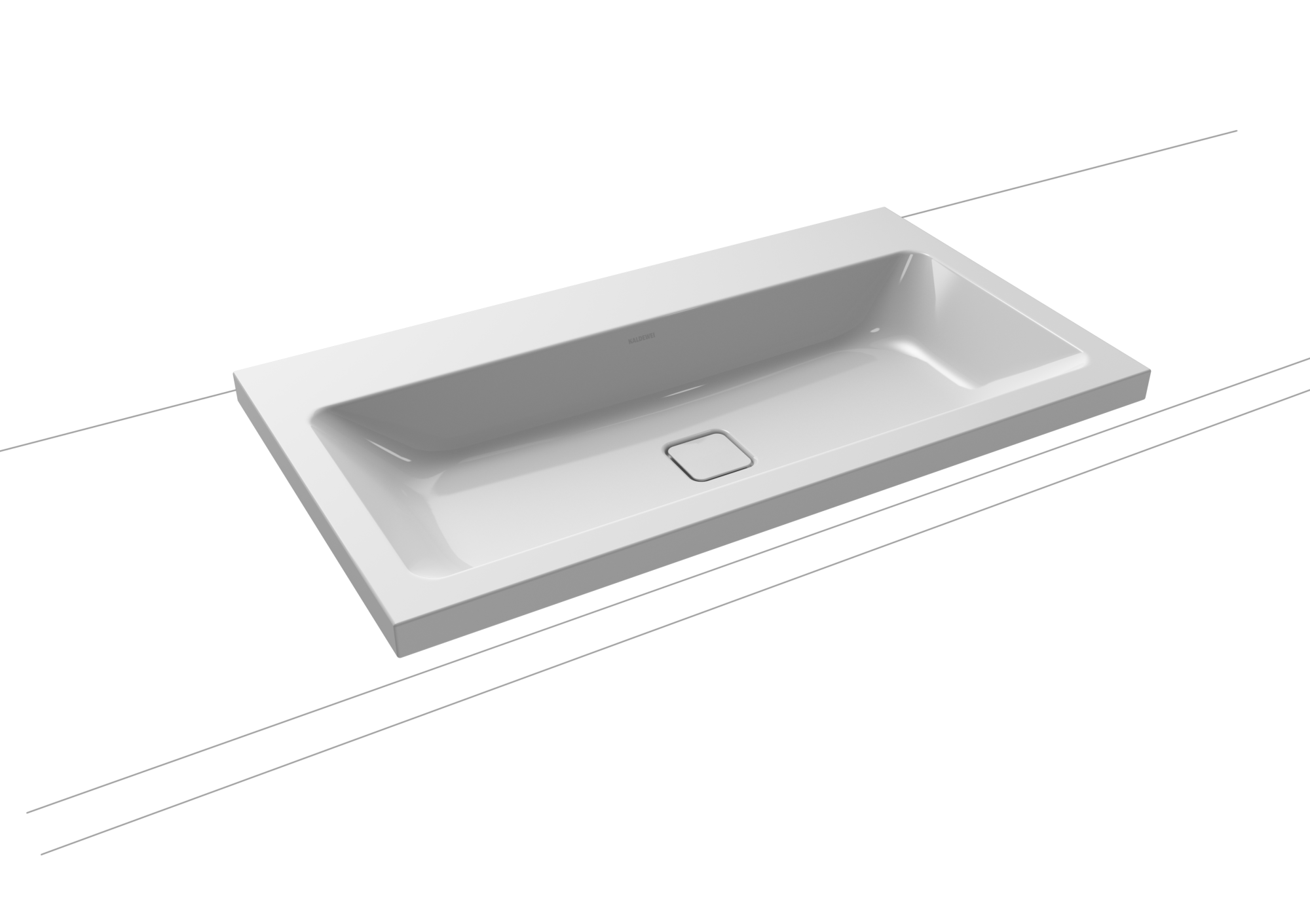 Умывальник KALDEWEI Сталь эмалированная 3084 145 Манхэттен 30843083145 