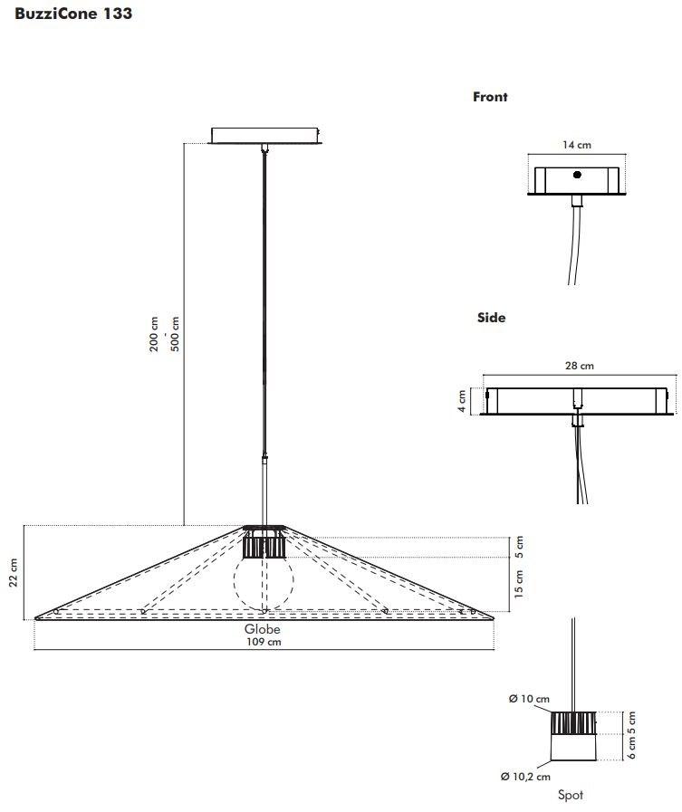 BuzziSpace Акустический подвесной светильник из переработанного пэт для офиса sun-id-1362019 - Вид №8