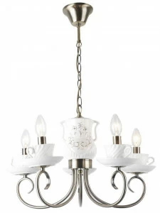 Подвесная люстра Arte Lamp Teapot A6380LM-5AB ARTE LAMP ДИЗАЙНЕРСКИЕ, TEAPOT 056636 Белый