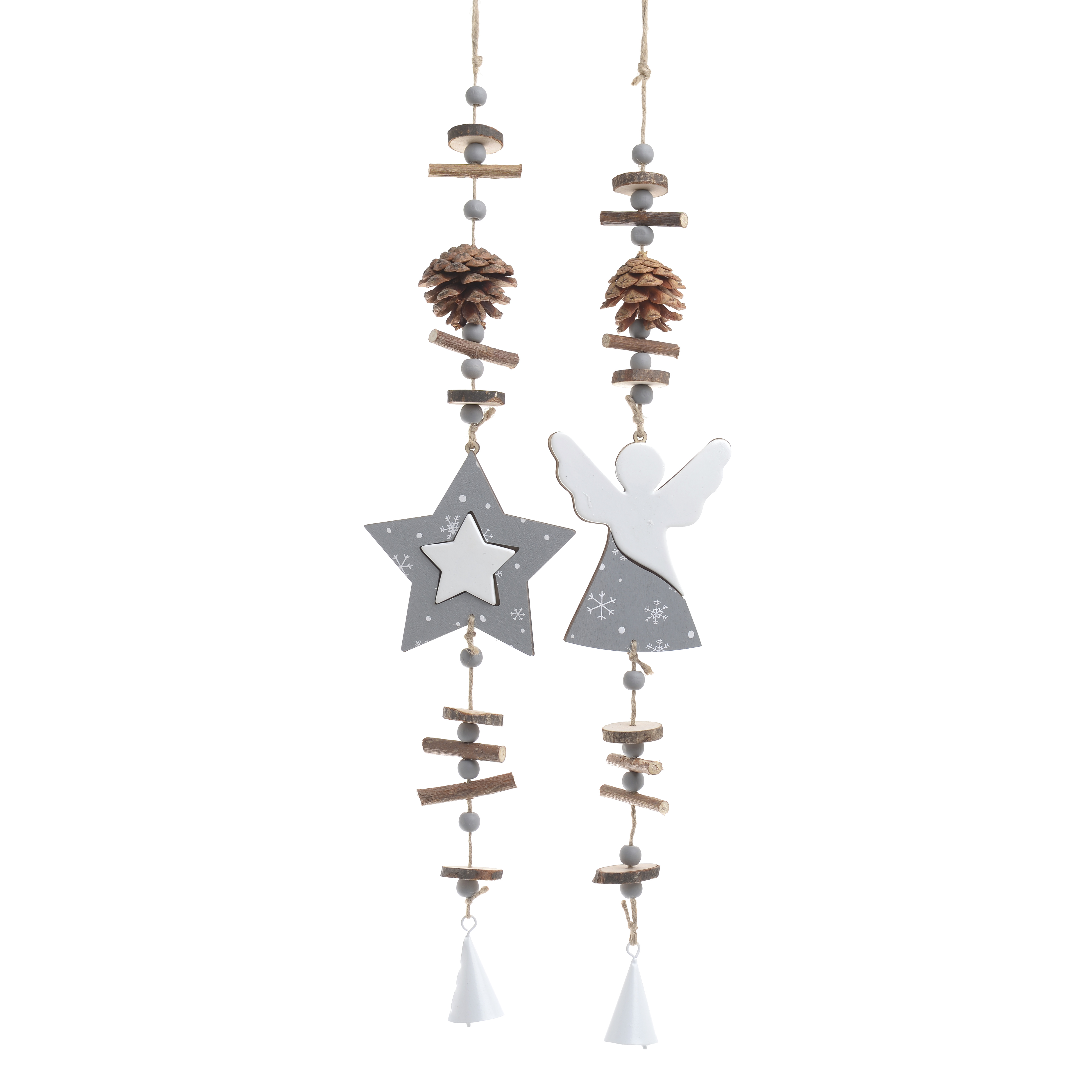 2870718.0008 ДЕКОР ПОДВЕСНОЙ НГ, НАБОР 2 ШТ TO4ROOMS  - Вид №1