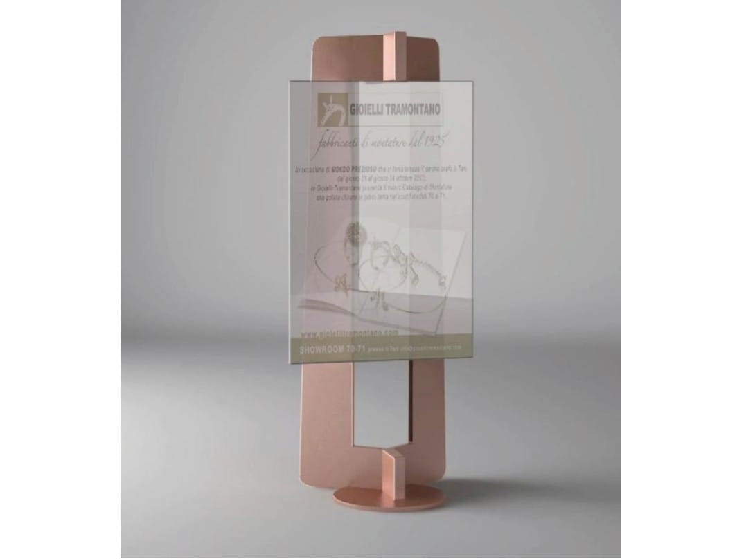 Односторонний самонесущий Тотем из оцинкованного листа Viscio Urban Design Aero ARCH-00098230 - Вид №1