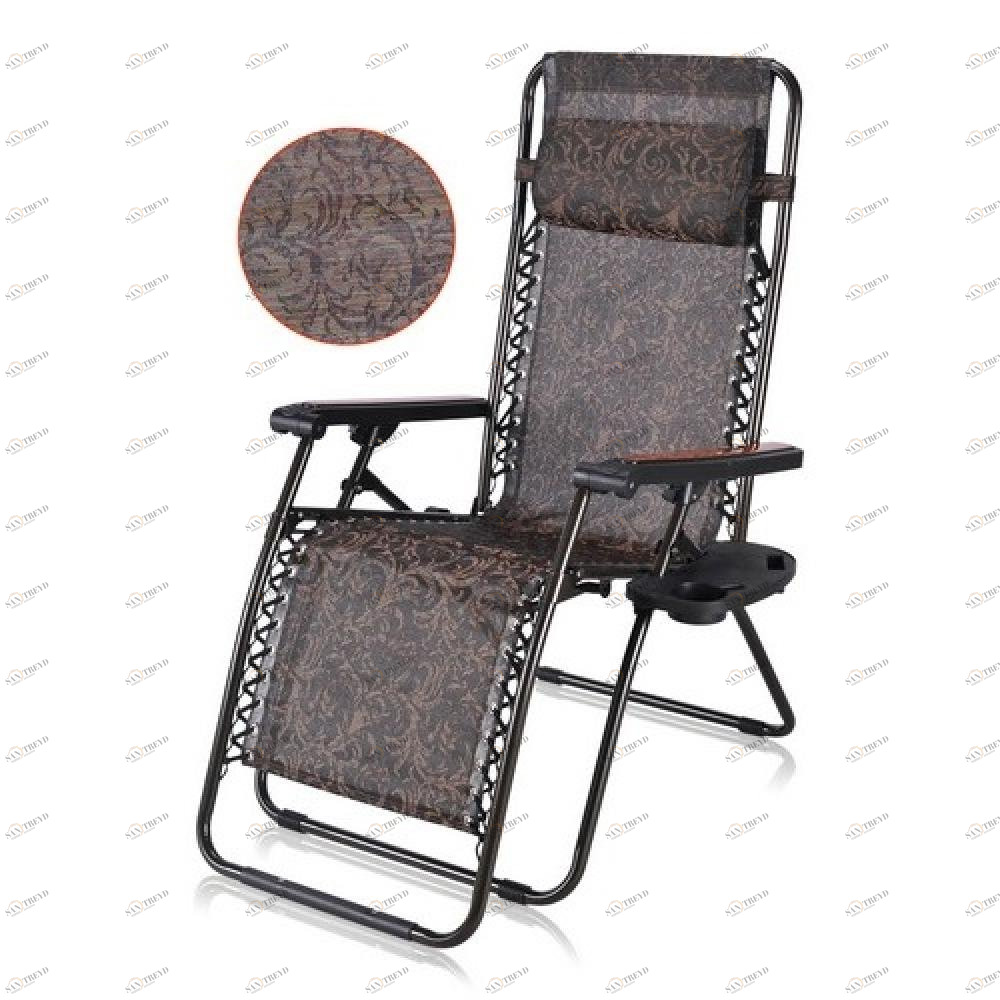 Кресло-шезлонг "Фея-Релакс 12B" AFINA  241143 Коричневый 