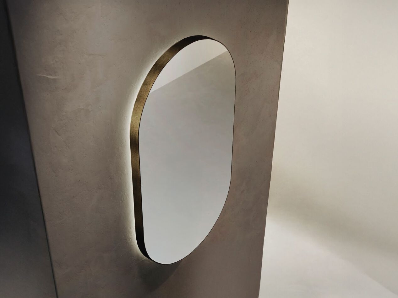 Овальное зеркало со встроенным настенным освещением FIT INTERIORS CIRCE ARCH-00119939