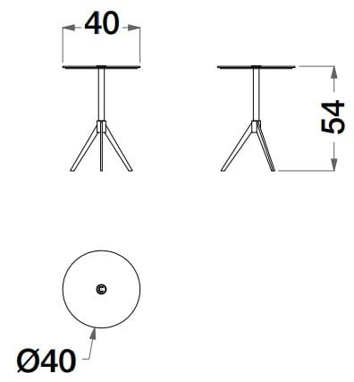 Высокий журнальный столик из мрамора Calacatta и металла CPRN HOMOOD Sesto Senso ARCH-00021193 - Вид №1
