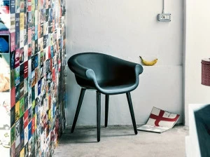 Magis Мягкое кожаное кресло Cyborg