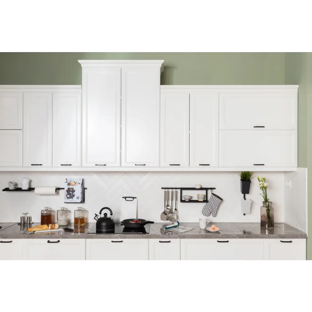 Фасад для кухонного ящика Реш 39.7x12.5 см Delinia ID МДФ цвет белый 82011416 STLM-2038425 - Вид №6