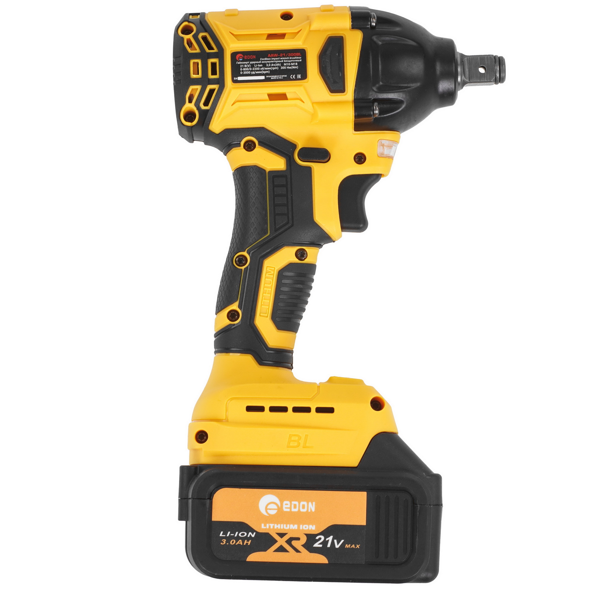 Гайковерт EDON AAW-21/300BL 9236338 STDN-0125278 - Вид №2