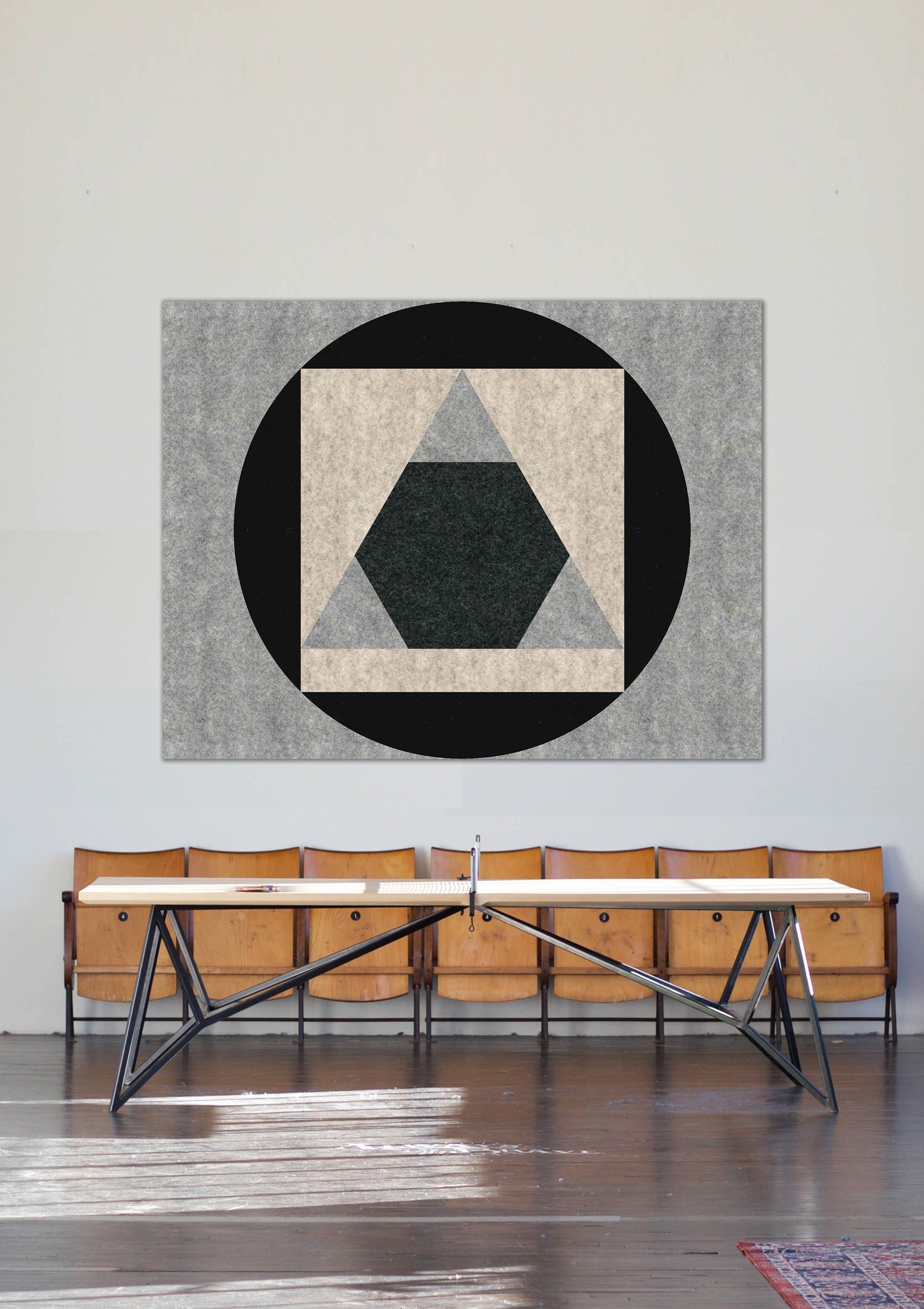 Акустическая панель Slalom ДИЗАЙН ФОРМЫ ИЗ ВОЙЛОКА ARCH-00095357 - Вид №2