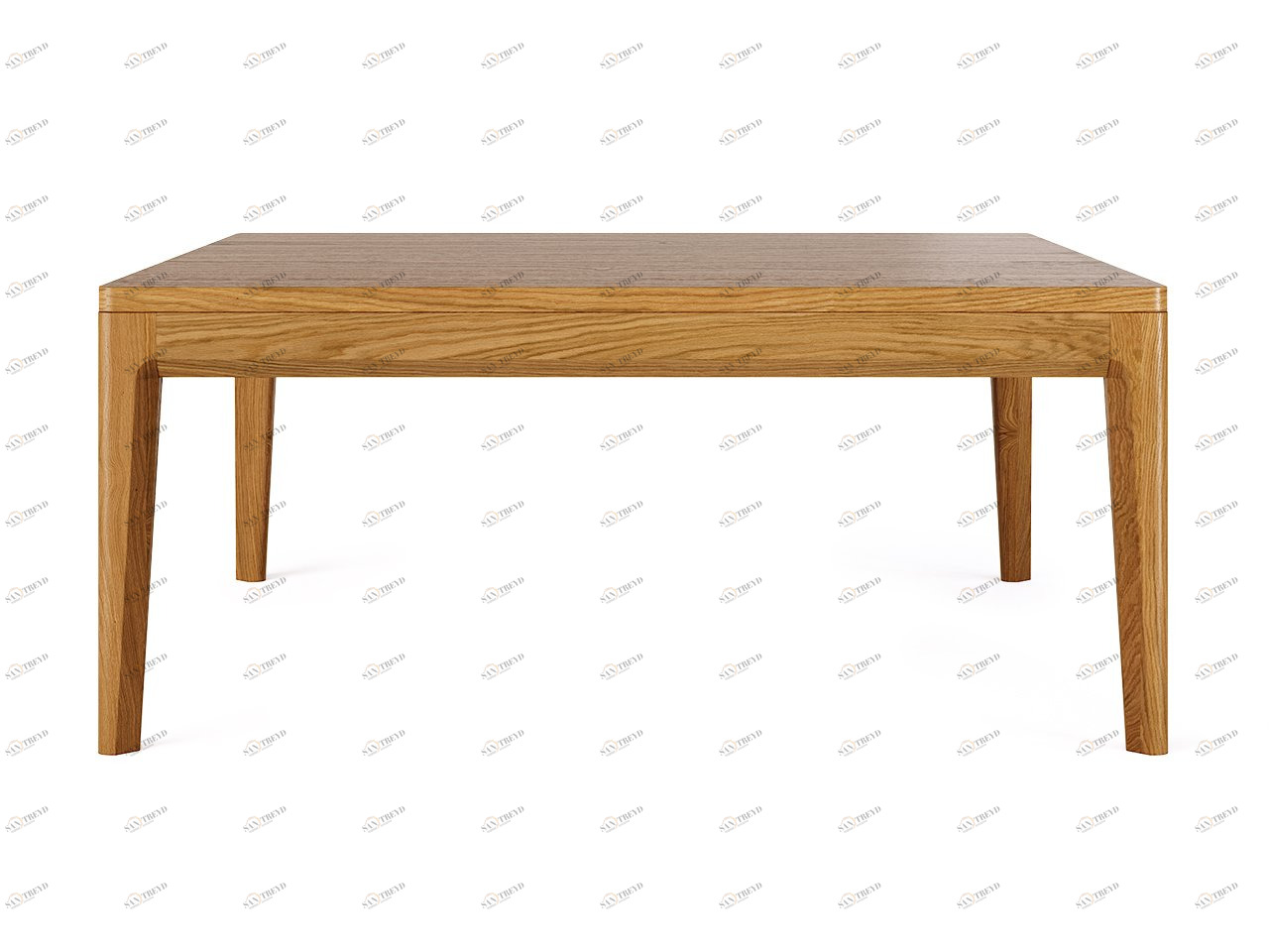 Журнальный столик квадратный 80 см натуральный дуб Case №2 THE IDEA  210089 Коричневый 