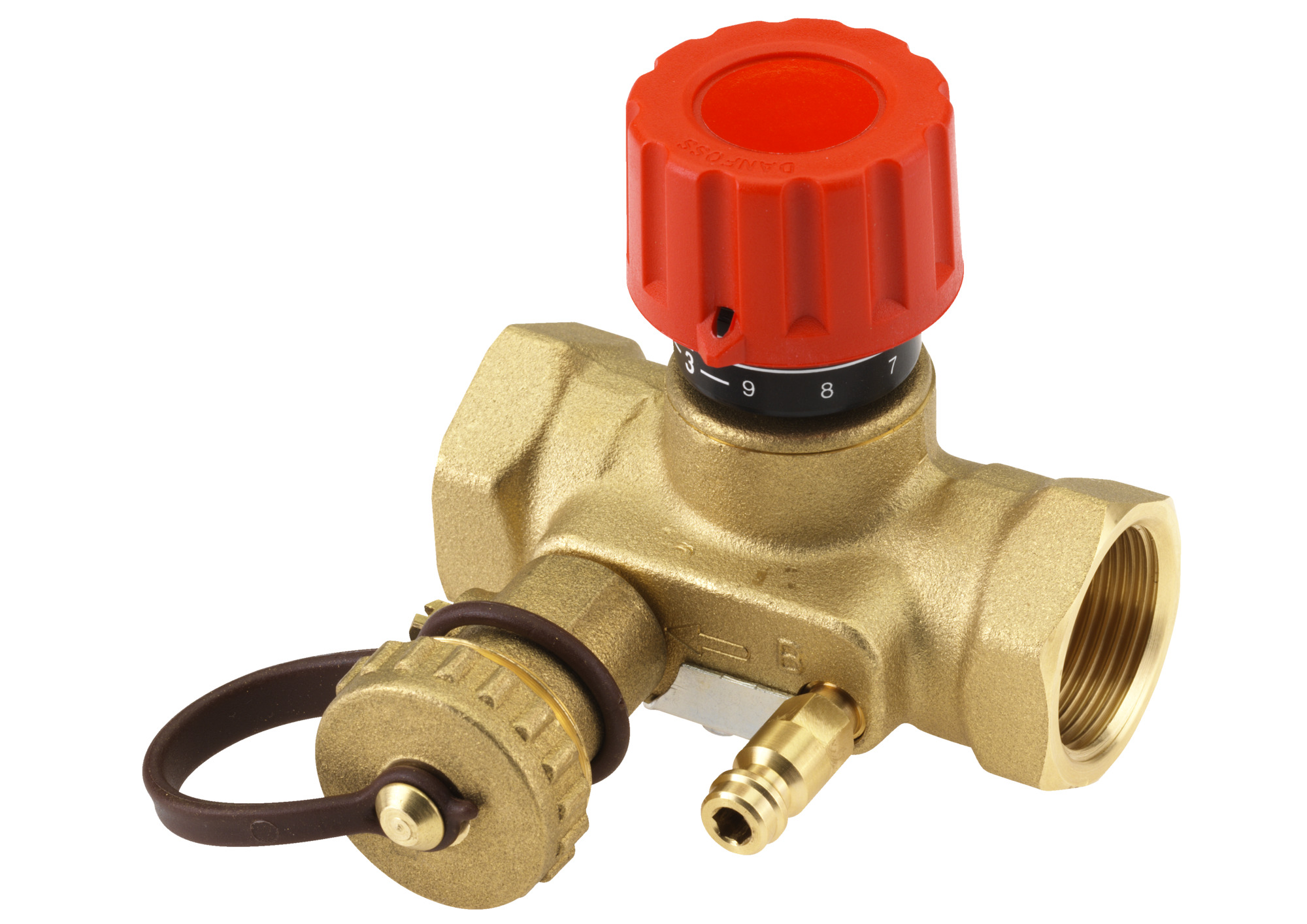 Danfoss Ручной балансировочный клапан MNT с внутренней резьбой MNT Клапан балансировочный DN 25 003Z2333  - Вид №11