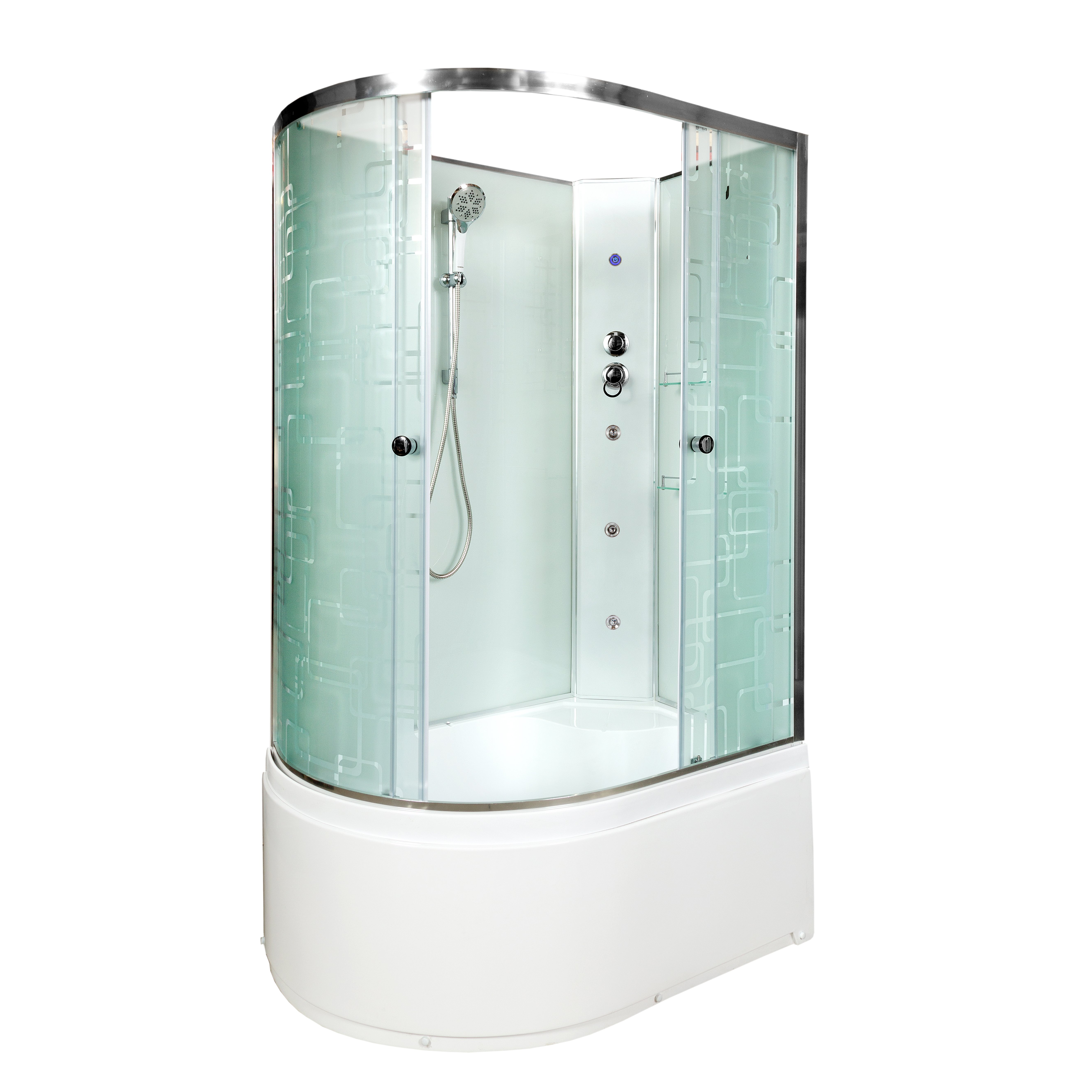D279S LED Душевая кабина DETO Серия D ЕМ4511 R N LED с гм. - Вид №5