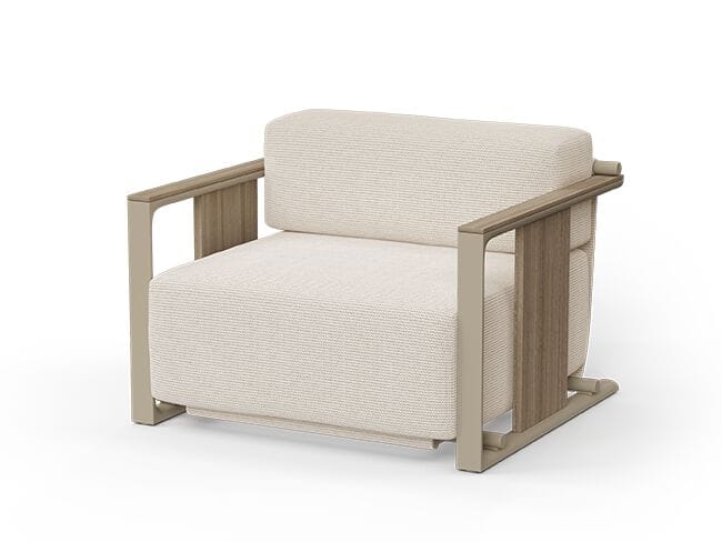 Тканевое садовое кресло с подлокотниками Vondom Тулум ARCH-00033622 - Вид №1