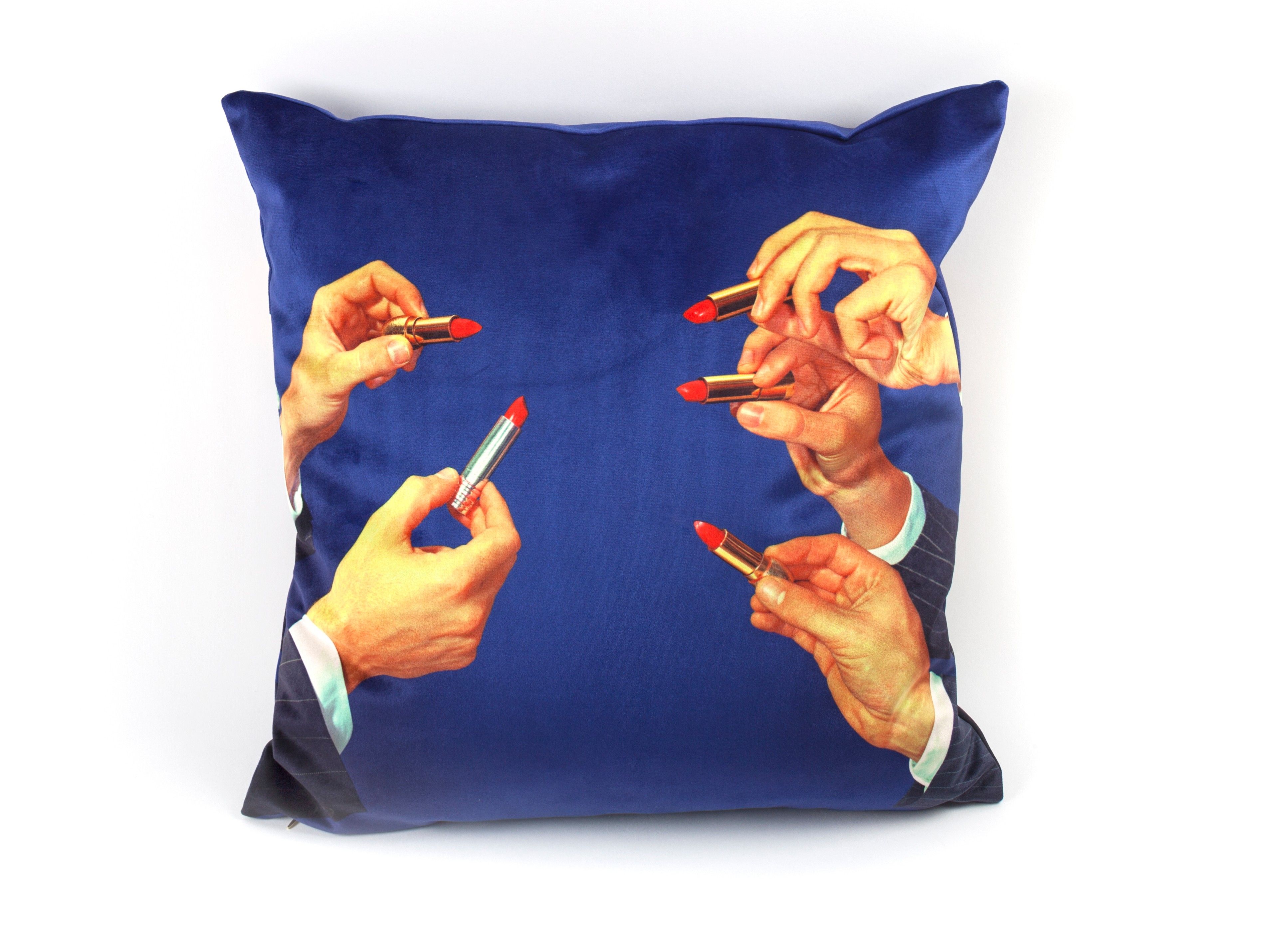 Квадратная подушка из ткани Seletti Seletti wears Toiletpaper ARCH-00022764