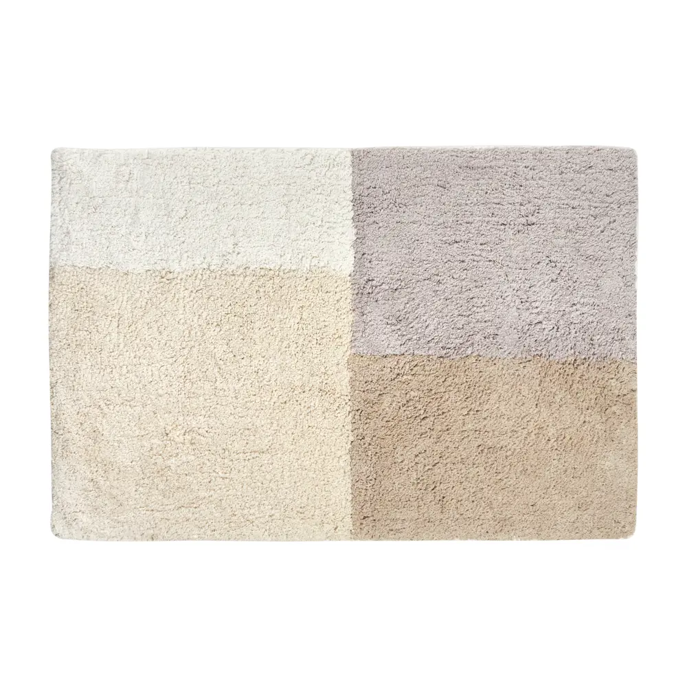 WESS Native — коврик для ванной бежевый 60×90 см с противоскользящим покрытием 89401857 STLM-1574308 - Вид №1