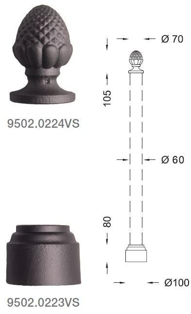 Modus Чугунные ворота sun-id-1490078 - Вид №8