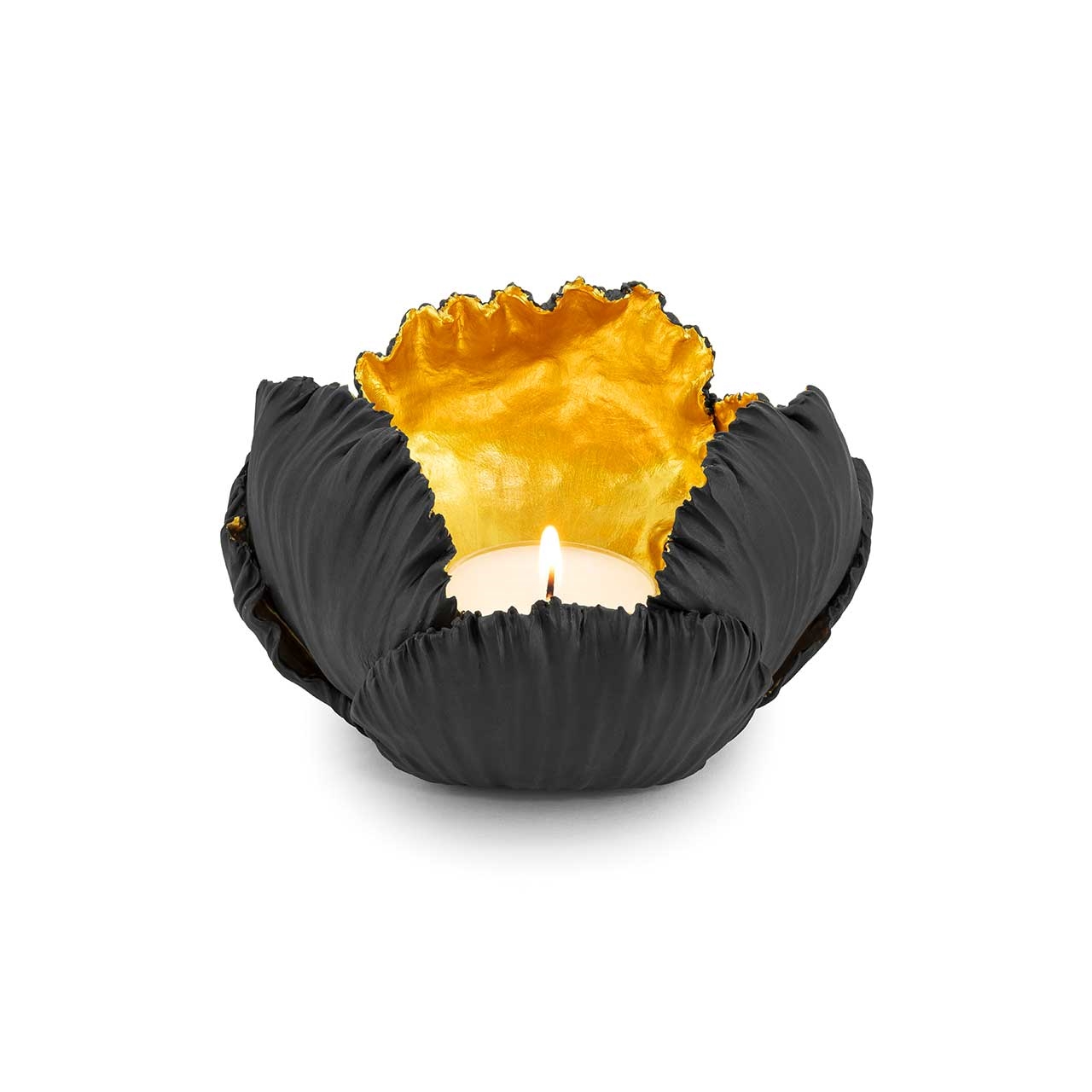 300219-93 ABHIKA СВЕЧА. KAIL H10 D17 BLACK/GOLD  - Вид №1