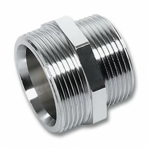 2531112C SANHA 531 ниппель редукционный, хромированная латунь 1x1/2 мм