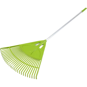 Грабли 27 зубьев 177 см пластик с алюминиевым черенком