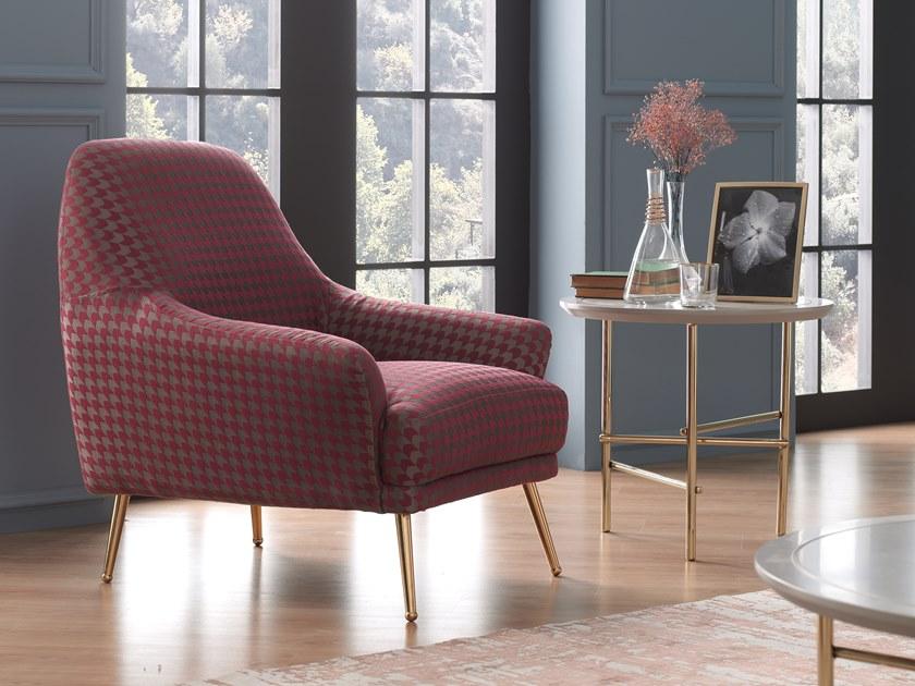 Enza Home Кресло из ткани с подлокотниками Astoria sun-id-1369992 - Вид №7