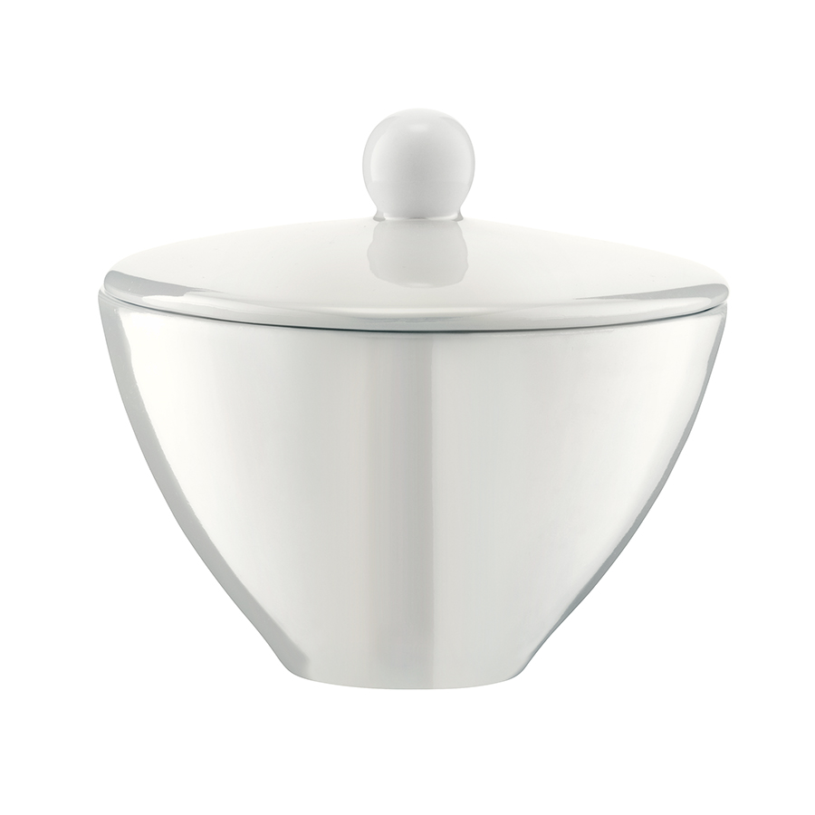 Набор из молочника 250 мл и сахарницы Pearl белый перламутр LSA International P26200363 - Вид №4