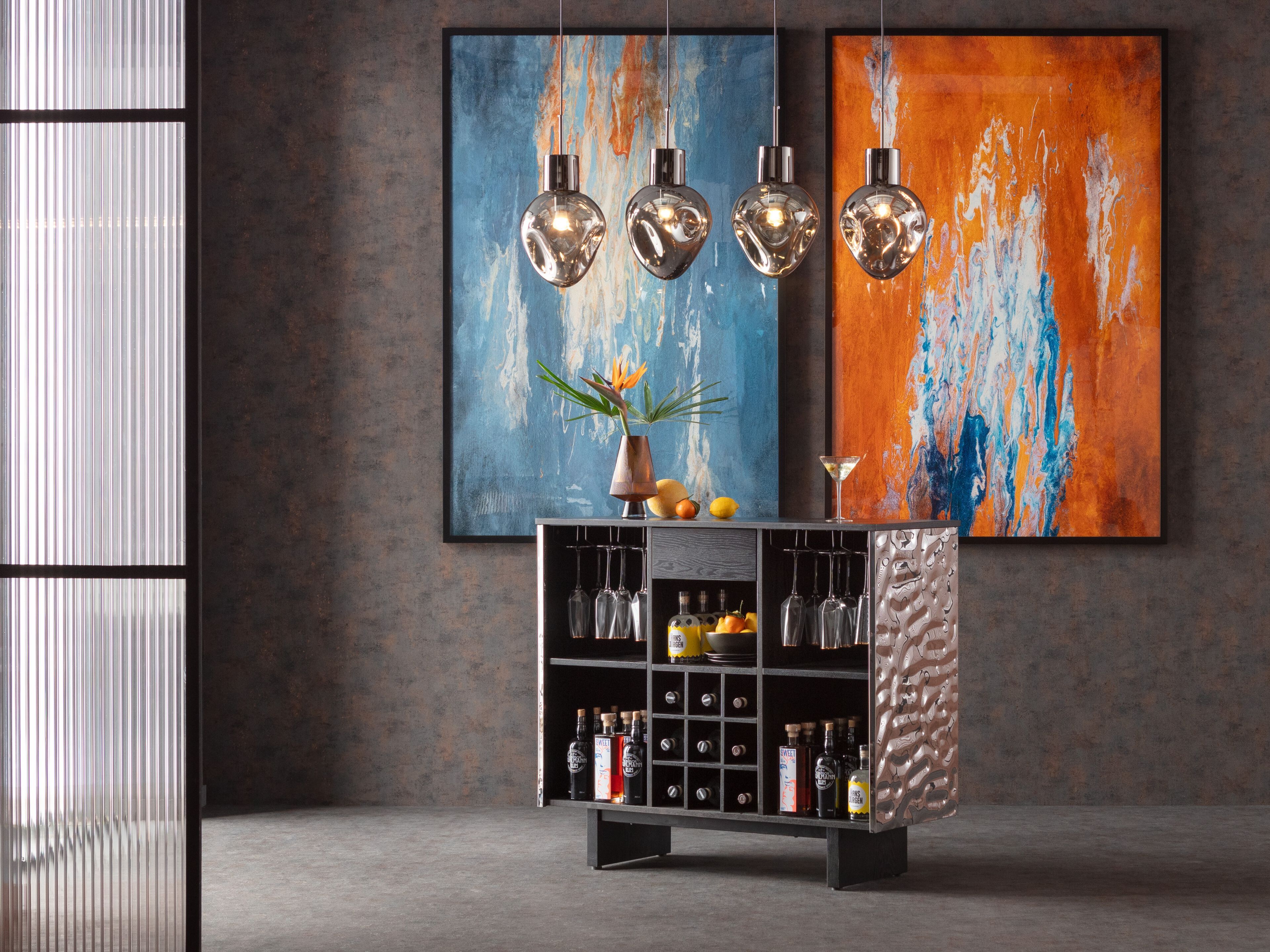 Стальной и деревянный шкаф KARE Design Caldera ARCH-00108167 - Вид №5