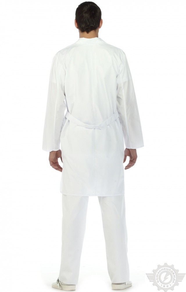 66253 Халат "Сервис" мужской белый  Медицинская одежда  размер 64-66/170-176 Спецодежда  - Вид №8