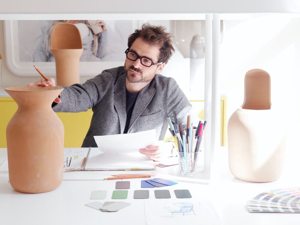 Низкий терракотовый садовый горшок BD Barcelona GARDENIAS N.4 ARCH-00103459 - Вид №2