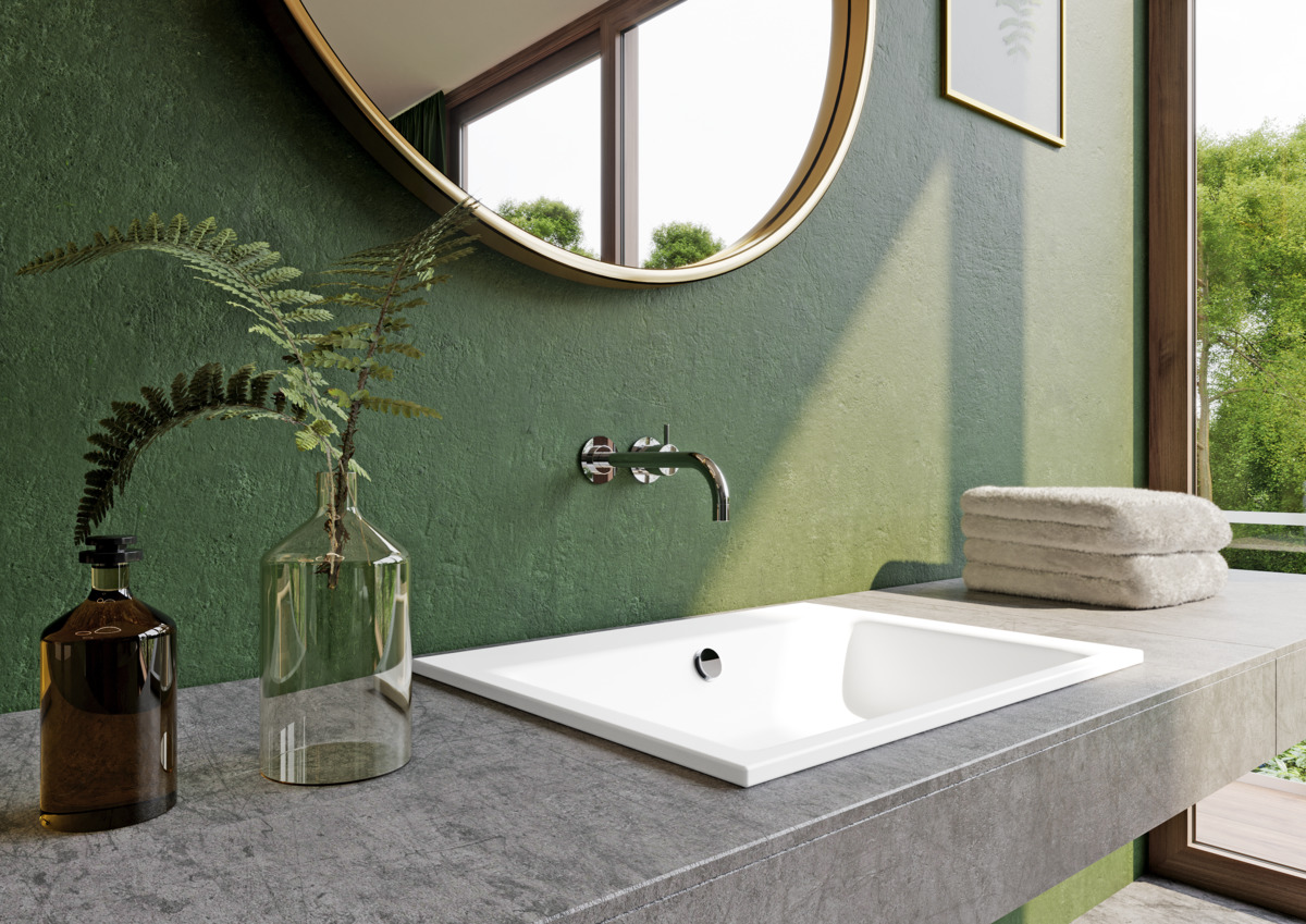 Умывальник KALDEWEI Сталь эмалированная 3150 24 багамский бежевый 3150306024  - Вид №9