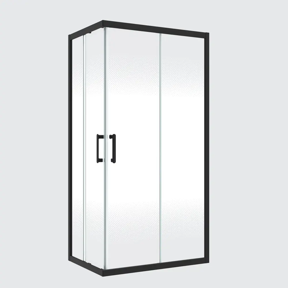 Комплект стекол для душевой ширмы Sensea Easy 100x70 см стекло с шелкографией, цвет профиля на выбор 88103653 STLM-2016755 - Вид №2