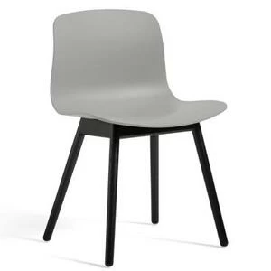 Стул AAC12, светло-серый с черными ножками