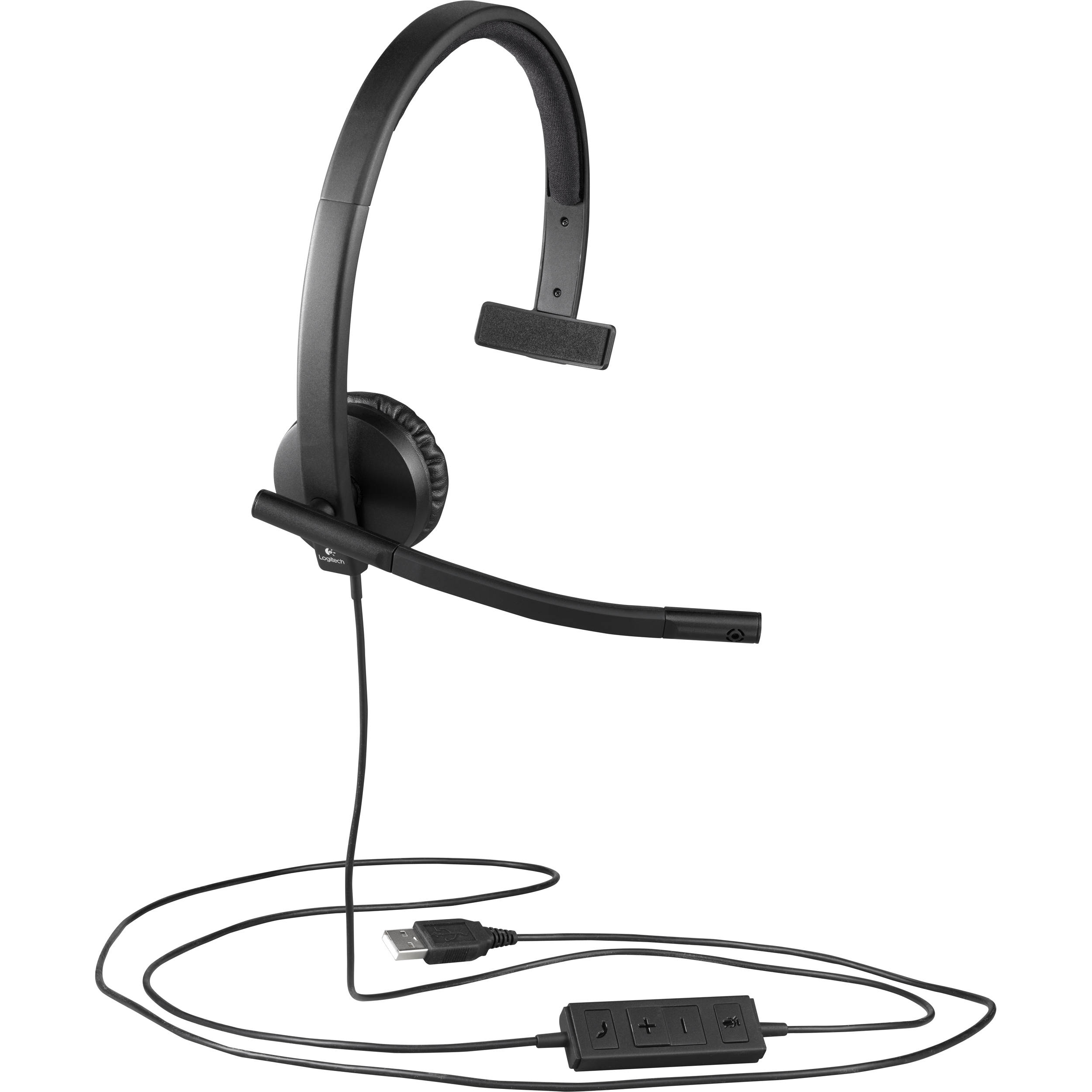 981-000571 headset h570e usb mono oem Logitech Santreyd  - Вид №5