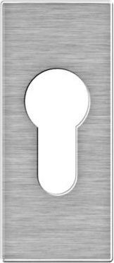 318XA розетка для ключей HEWI System 100 | Edelstahl  - Вид №1