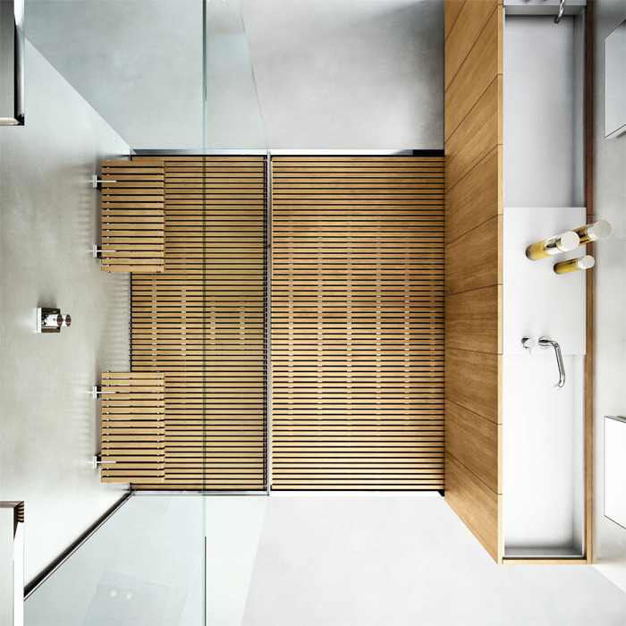 P.CSS.60.110.IS Steel Collection душевой поддон Makro 46316 - Вид №1