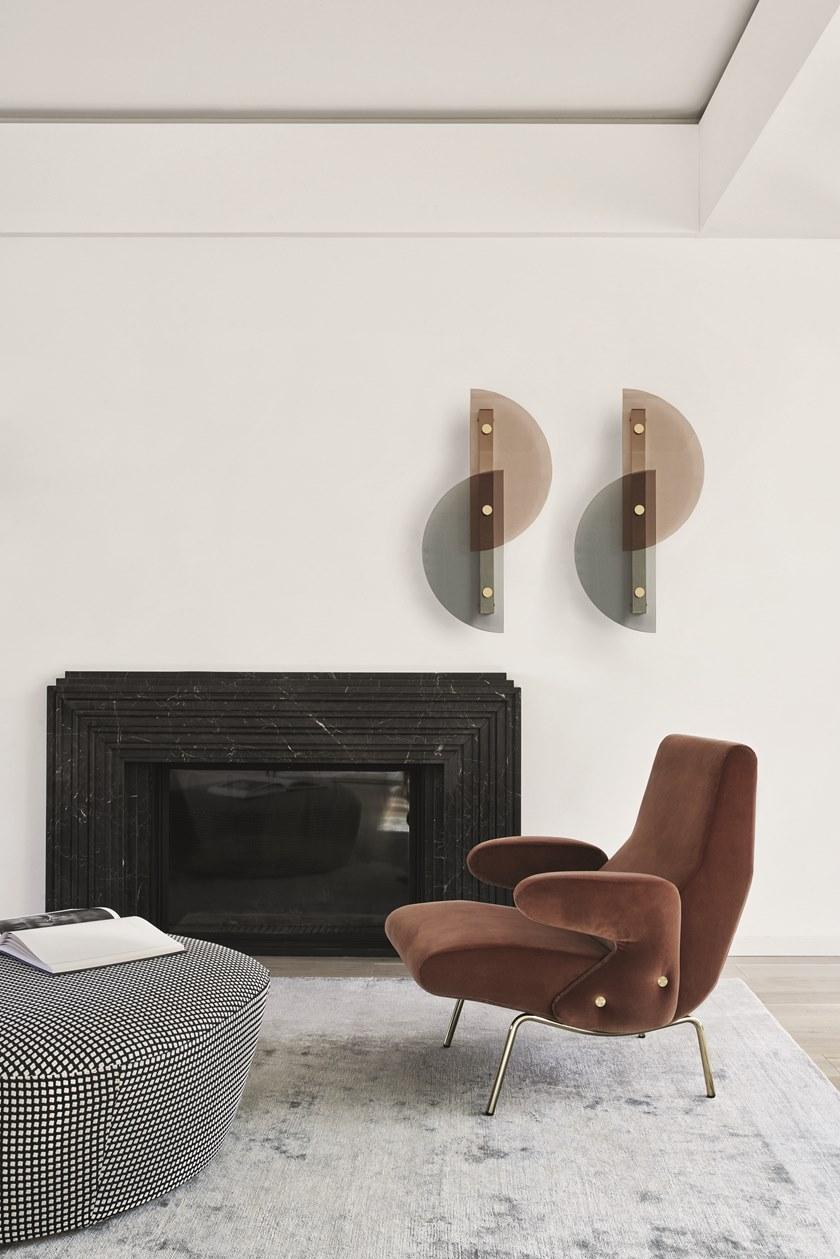 Настенный светильник из цветного стекла Papillon Santreyd sun-id-1490710 - Вид №4