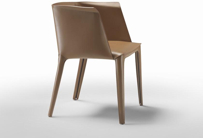 Flexform Кожаное кресло с подлокотниками Isabel sun-id-1362792 - Вид №2