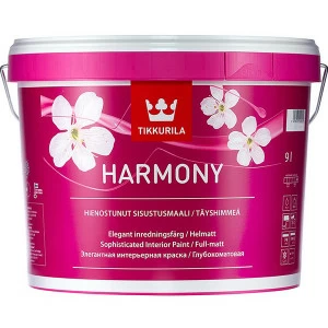 Краска Tikkurila Harmony / Тиккурила Гармония интерьерная 9л