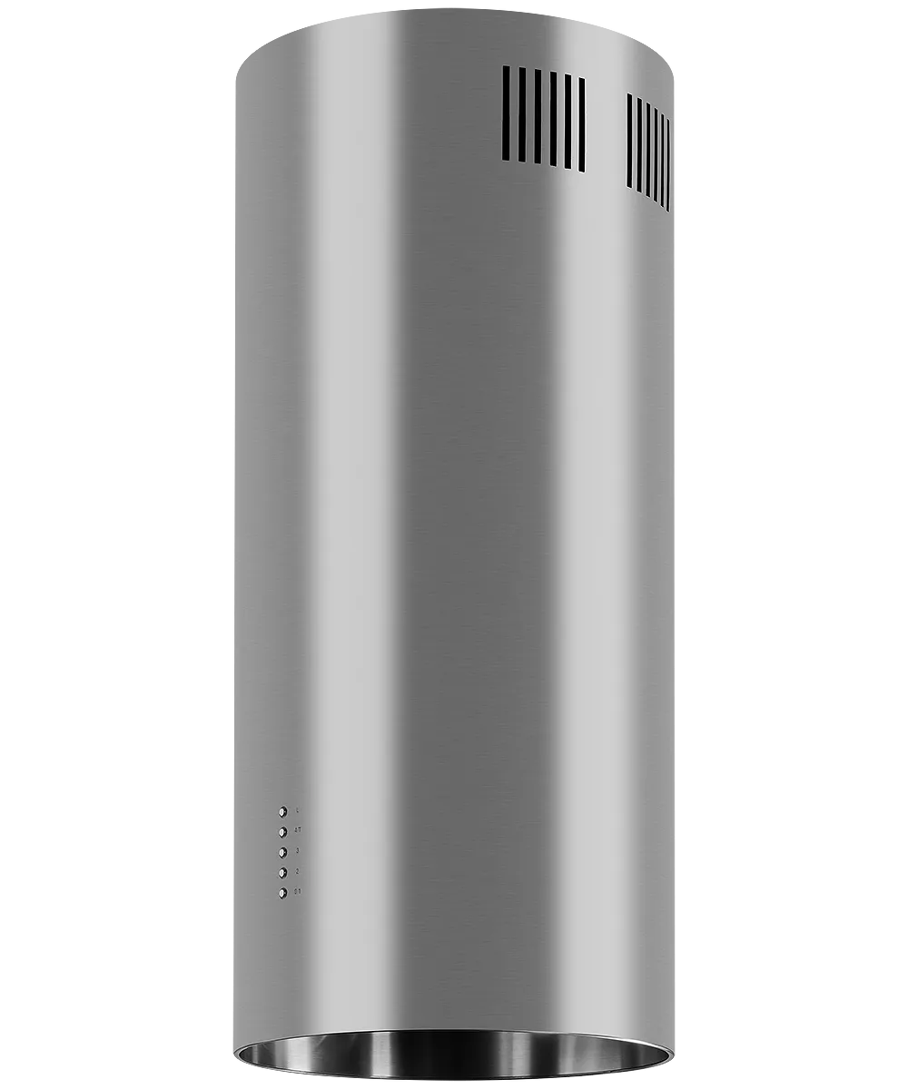 8146641 Вытяжка островная Kuppersberg TUBA X серебристый STDN-0085643 - Вид №1