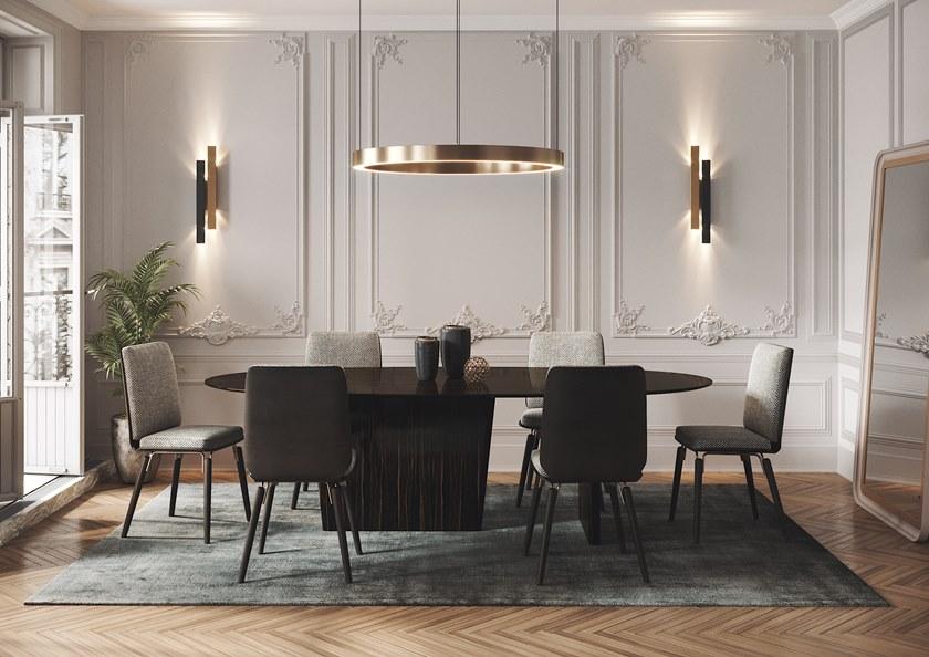 PRADDY Овальный обеденный стол из дерева Ueno Tr042 - Вид №2